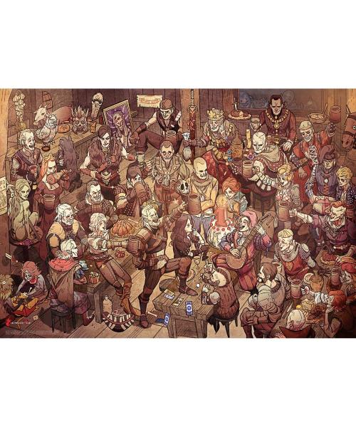 The Witcher Puzzle Birthday (1000 Teile)